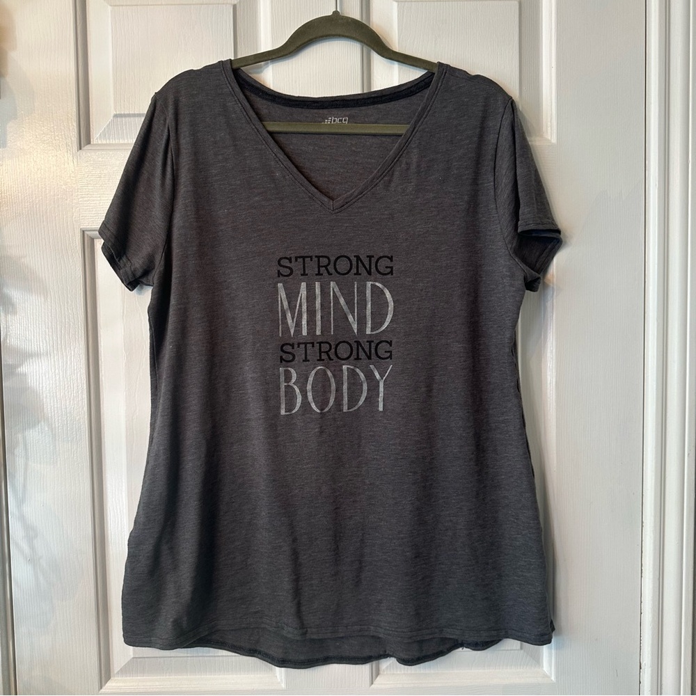 BCG “Strong Mind Strong Body” V-neck Tshirt - Picture 2 of 6